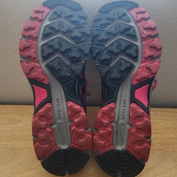 Nike Air Alvord 10 Black Fireberry Anthracite Trail Hiking Shoes Womens 10 EUC - Picture 11 of 11